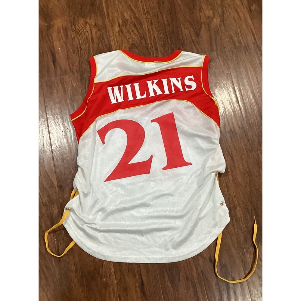 Dominique Wilkins #21 Atlanta Hawks Jersey Shirt XL